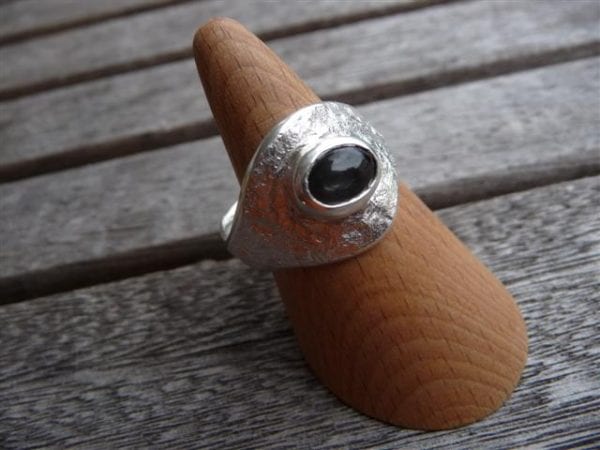 Augenring Eisschlagmit Sterndiopsid