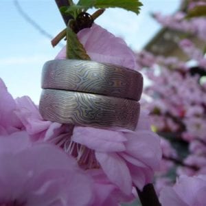 Spiegelbildliche Ringe