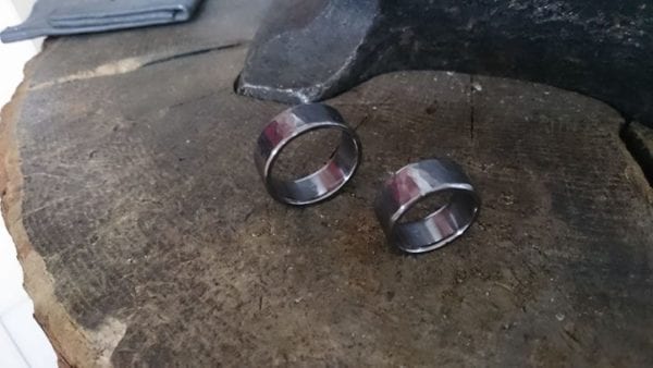 Breite Schmiederinge aus Tantal
