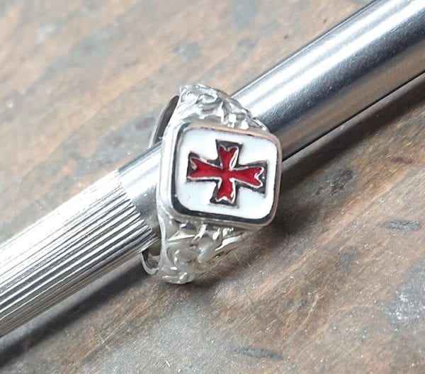 Templerring Emaille